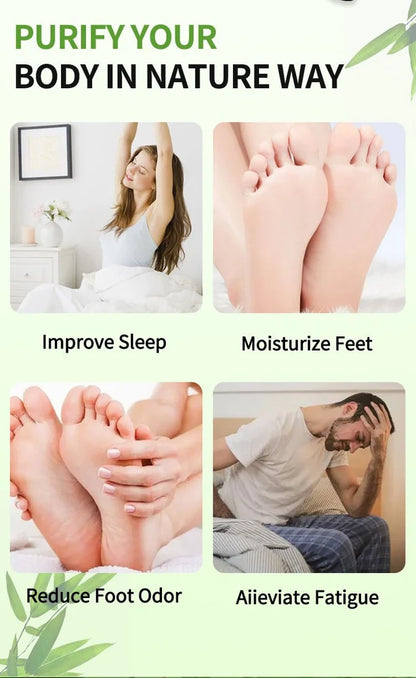 KIYOME KINOKI Cleansing Foot Pads – 1 Box (10 Pads)