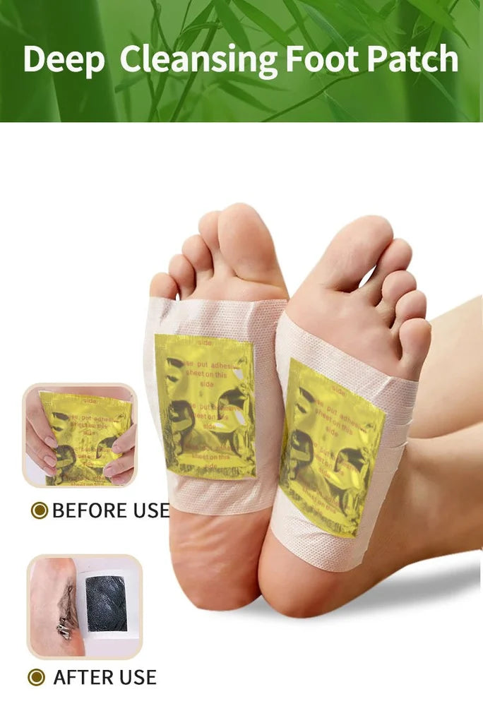 KIYOME KINOKI Cleansing Foot Pads – 1 Box (10 Pads)