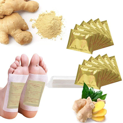 KIYOME KINOKI Cleansing Foot Pads – 1 Box (10 Pads)