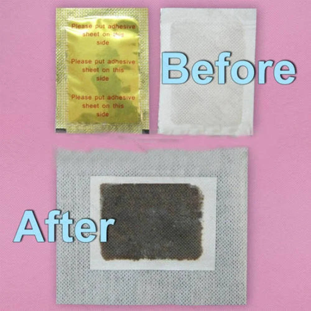 KIYOME KINOKI Cleansing Foot Pads – 1 Box (10 Pads)