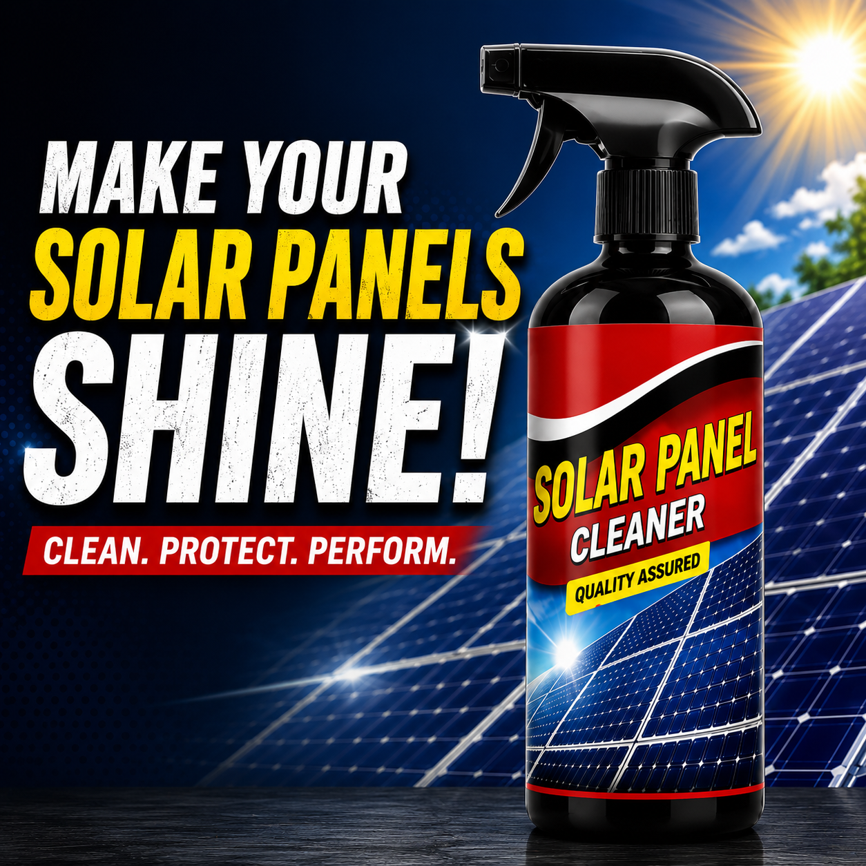 Dishwash Liquid SOLAR PANEL CLEANER