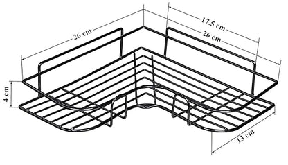 Self-Adhesive Bathroom Corner Shelf for Wall