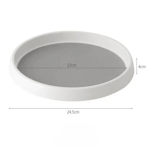 360° Rotating Organizer Tray for Kitchen, Pantry & Bathroom